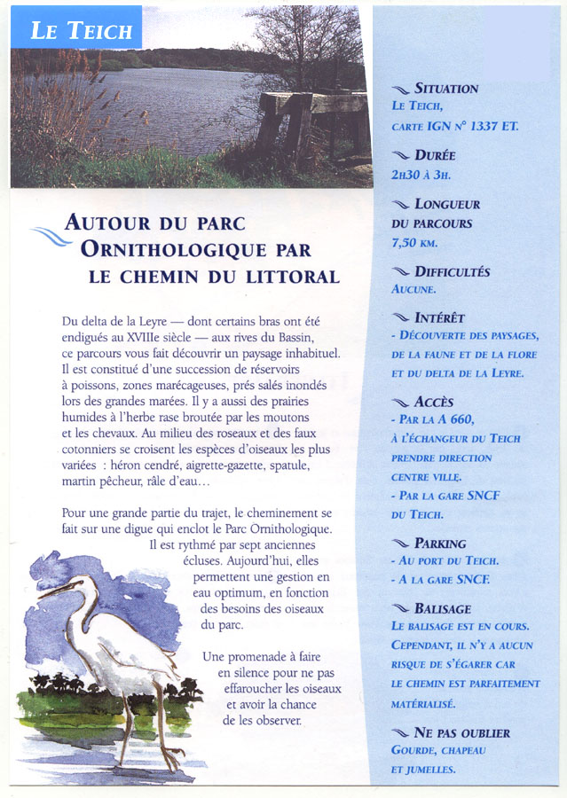 Parc Ornithologique descriptif