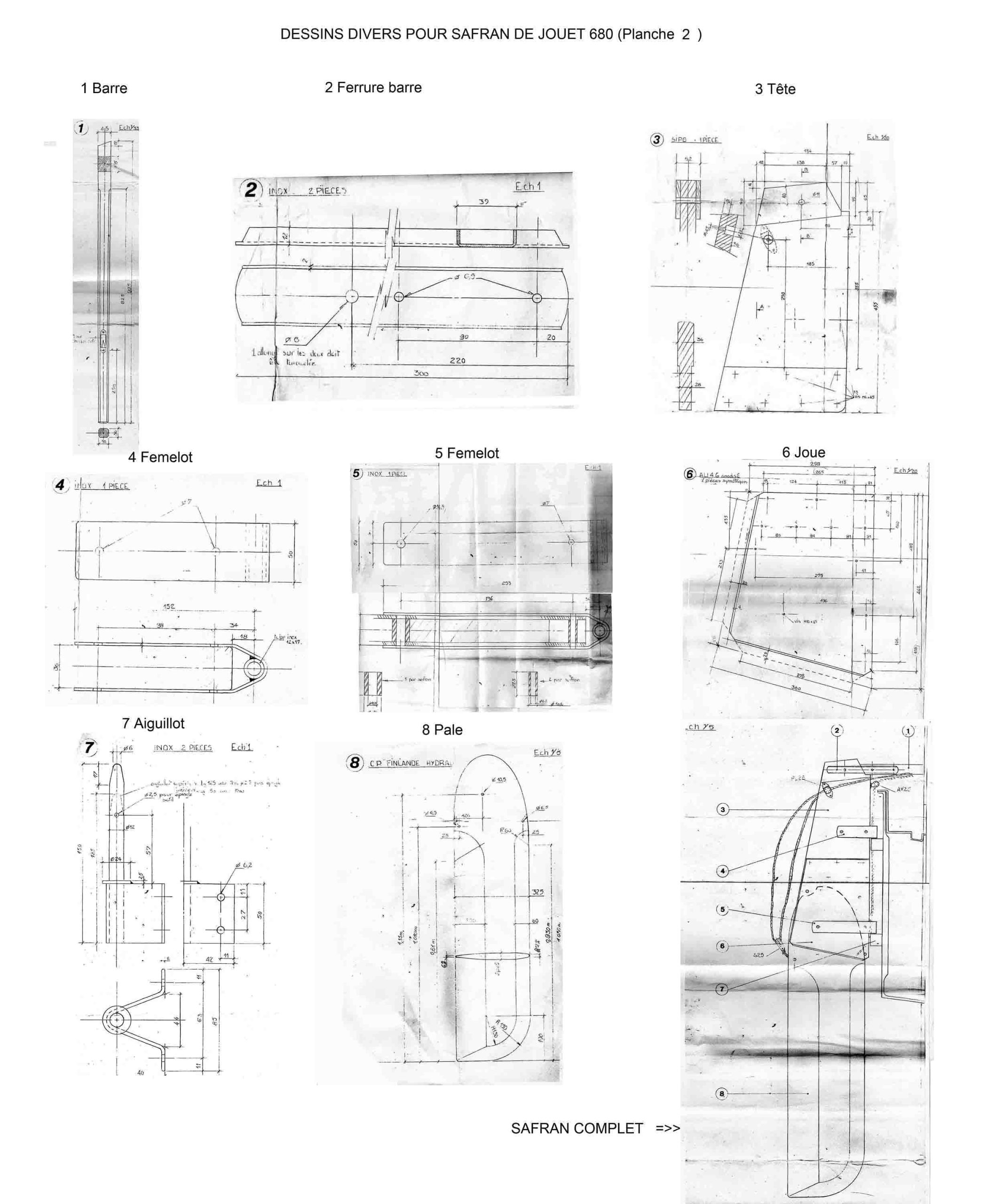 Éléments cotés — planche 2