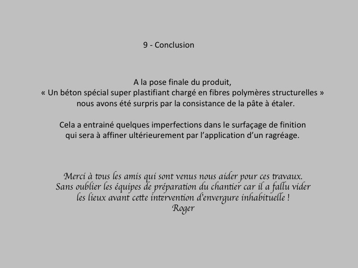 Bétonnage sol cabane 2018 photo 10