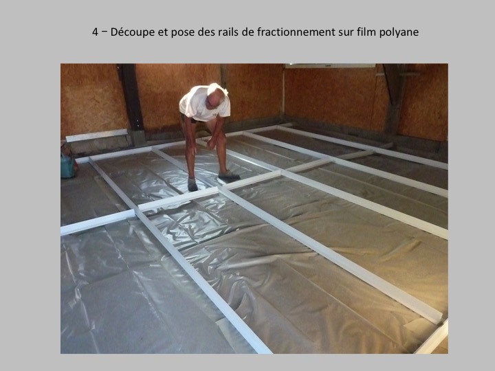 Bétonnage sol cabane 2018 photo 5