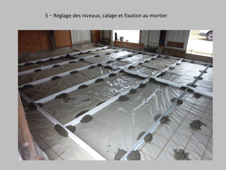 Bétonnage sol cabane 2018 photo 6