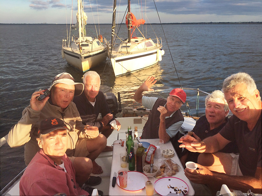 Soirée au mouillage